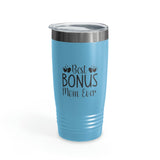 Best Bonus Mom Ever Ringneck Tumbler, 20oz