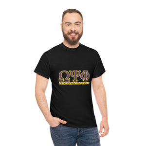 Omega Psi Phi Unisex Heavy Cotton Tee