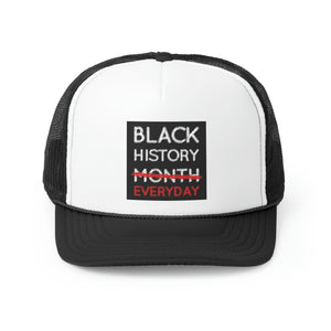 Black History Everyday Trucker Caps