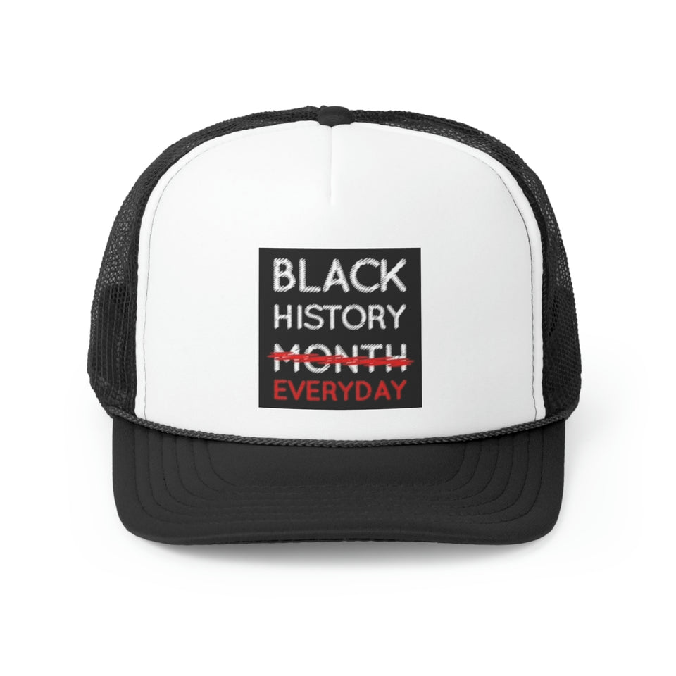 Black History Everyday Trucker Caps
