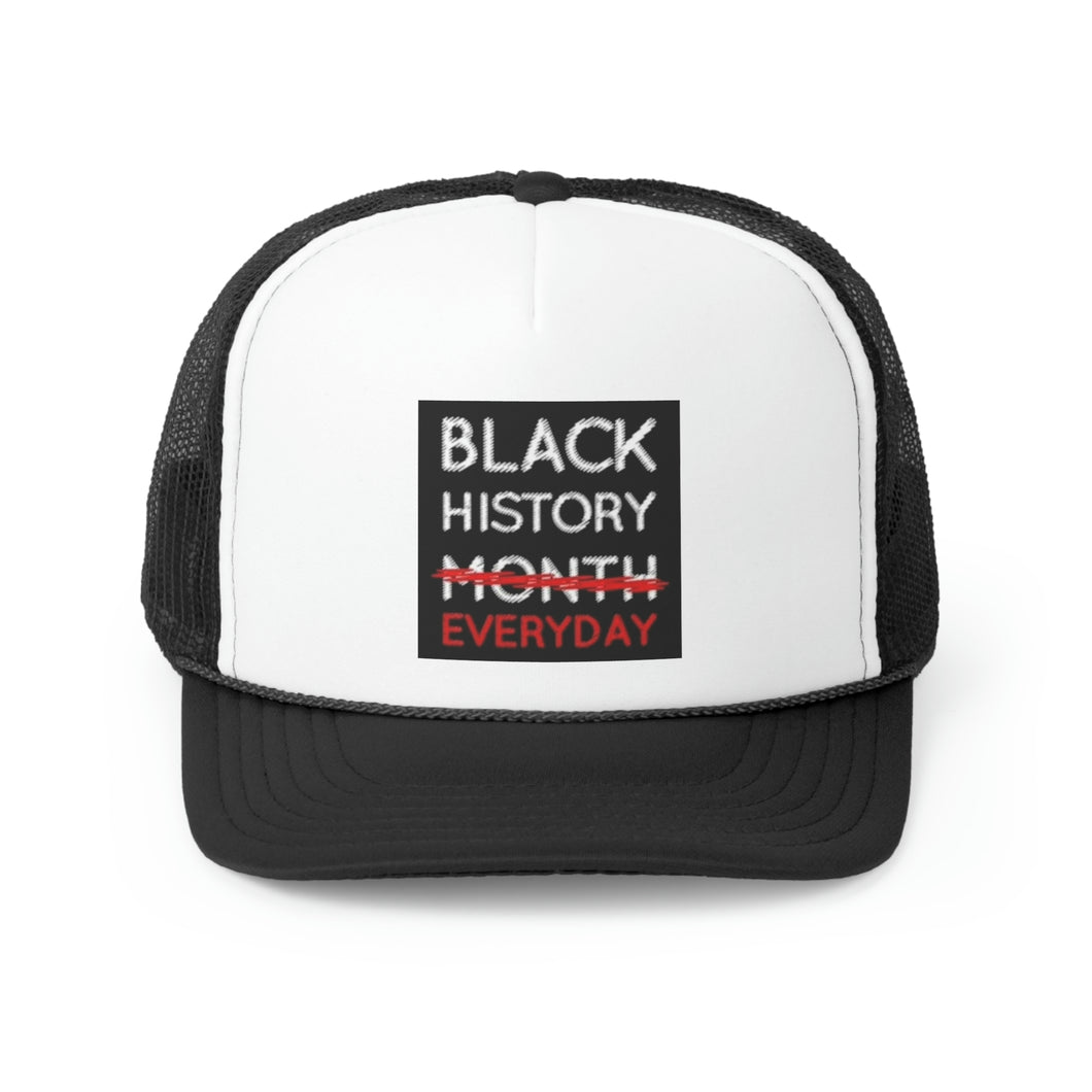 Black History Everyday Trucker Caps