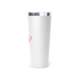 Delta Sigma Theta Copper Vacuum Insulated Tumbler, 22oz