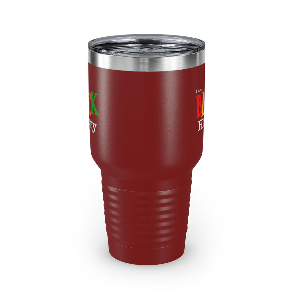 I Am Black History Ringneck Tumbler, 30oz
