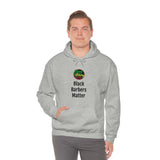 Black Barbers Matter Hooded Sweatshirt