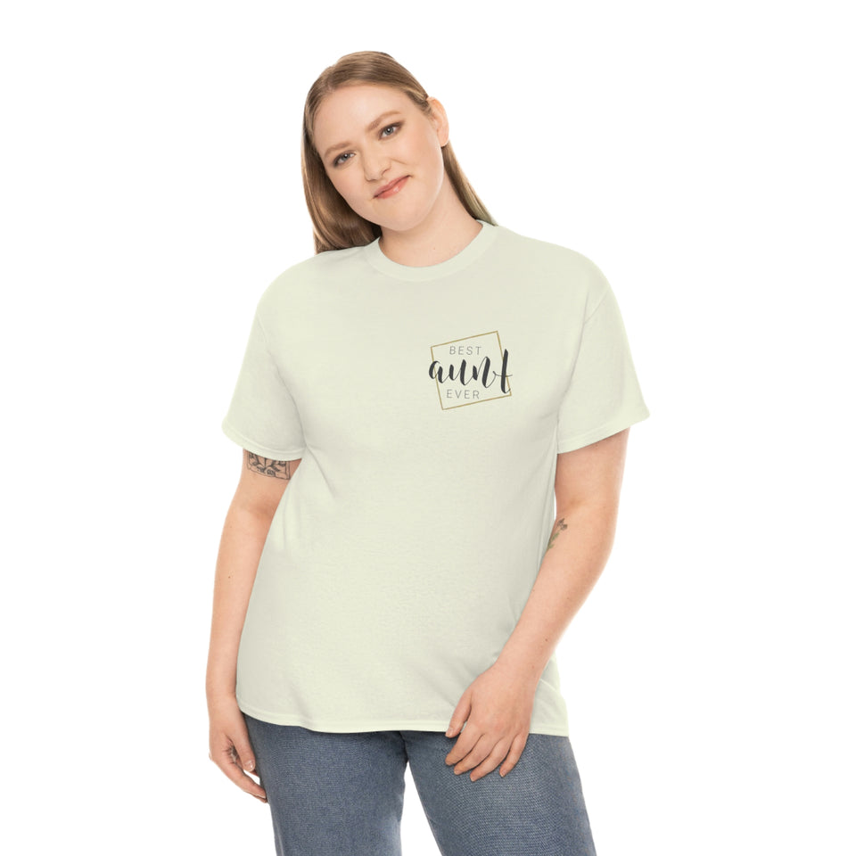 Best Aunt Ever Unisex Heavy Cotton Tee