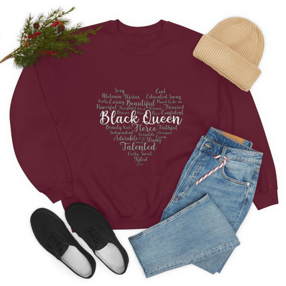 Black Queen Crewneck Sweatshirt