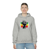 Black Fist Unisex Heavy Blend™ Hooded Sweatshirt