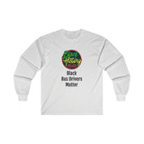 Black Bus Drivers Matter Long Sleeve Tee