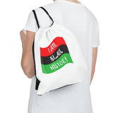 I Am Black History Outdoor Drawstring Bag