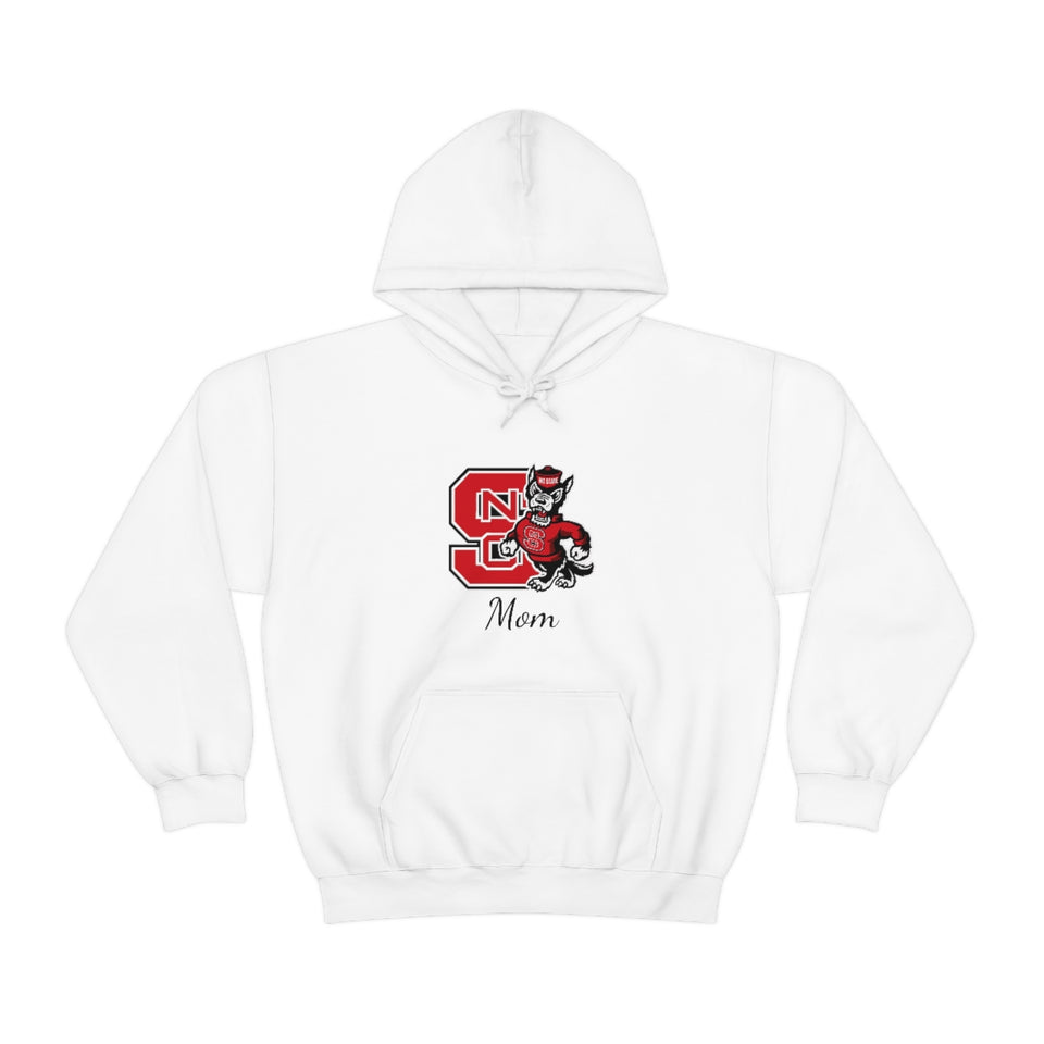 NC State Mom Unisex Heavy Blend™ Hooded Sweatshirt