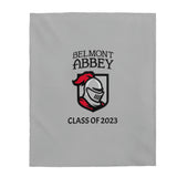 Belmont Abbey Class of 2023 Velveteen Plush Blanket