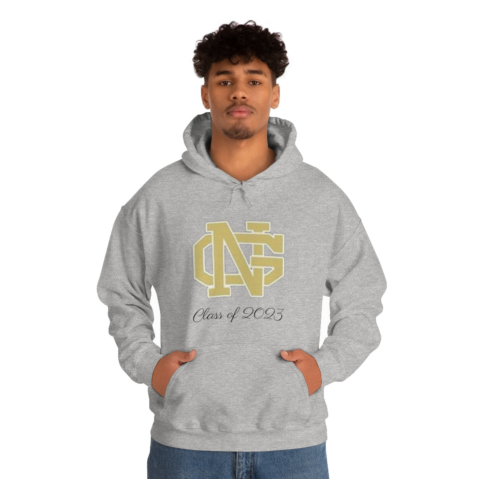 North Gaston Class of 2023 Unisex Heavy Blend™ Hooded Sweatshirt