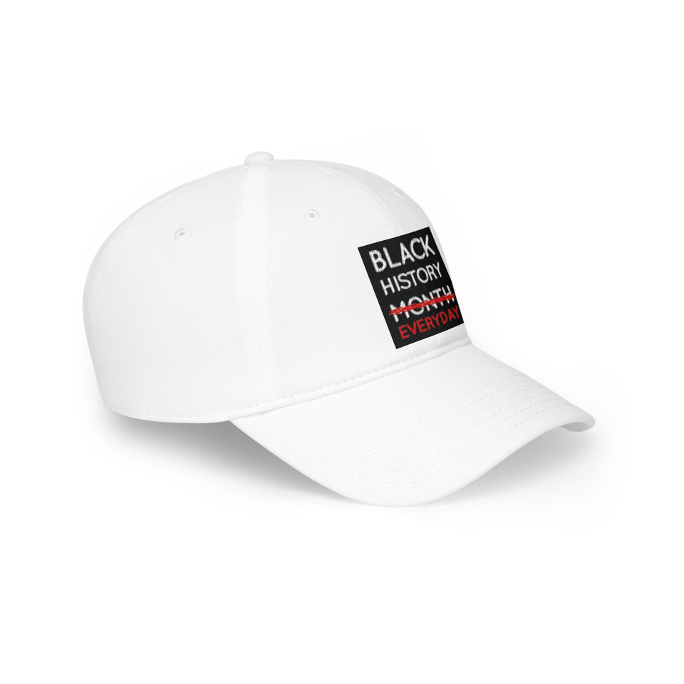 Black History Everyday Low Profile Baseball Cap