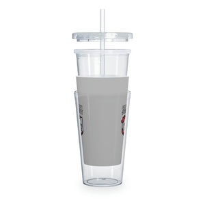 Belmont Abbey Plastic Tumbler with Straw