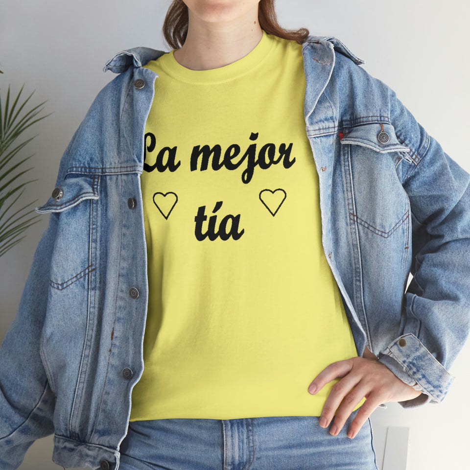 Best Tia Spanish Unisex Heavy Cotton Tee