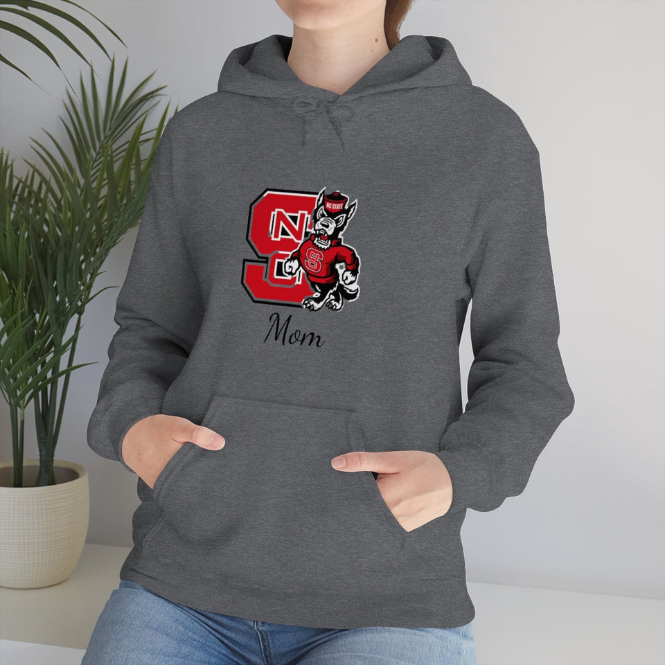 NC State Mom Unisex Heavy Blend™ Hooded Sweatshirt