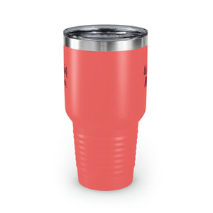 The Best Mom Ringneck Tumbler, 30oz