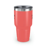 The Best Mom Ringneck Tumbler, 30oz