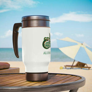 UNCC ALUMNI Stainless Steel Travel Mug with Handle, 14oz