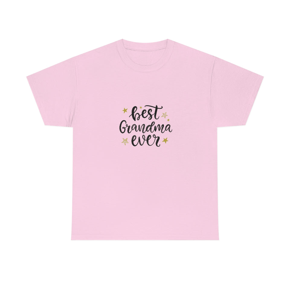 Best Grandma Ever Unisex Heavy Cotton Tee