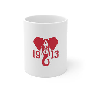 Delta Sigma Theta Ceramic Mug 11oz