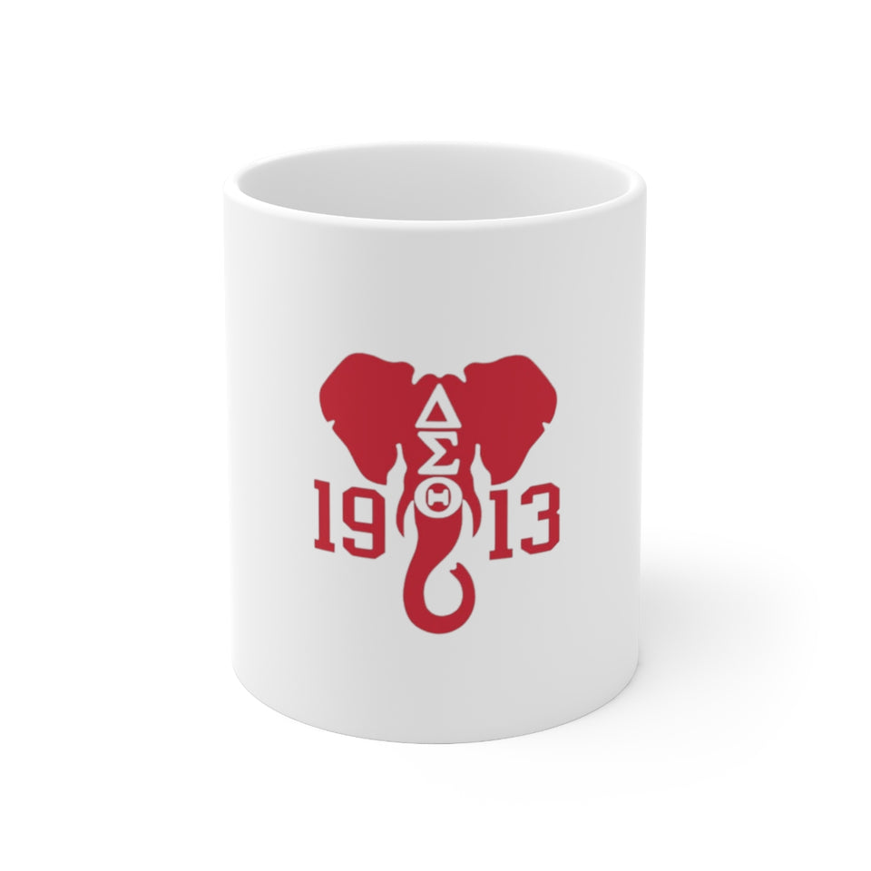 Delta Sigma Theta Ceramic Mug 11oz