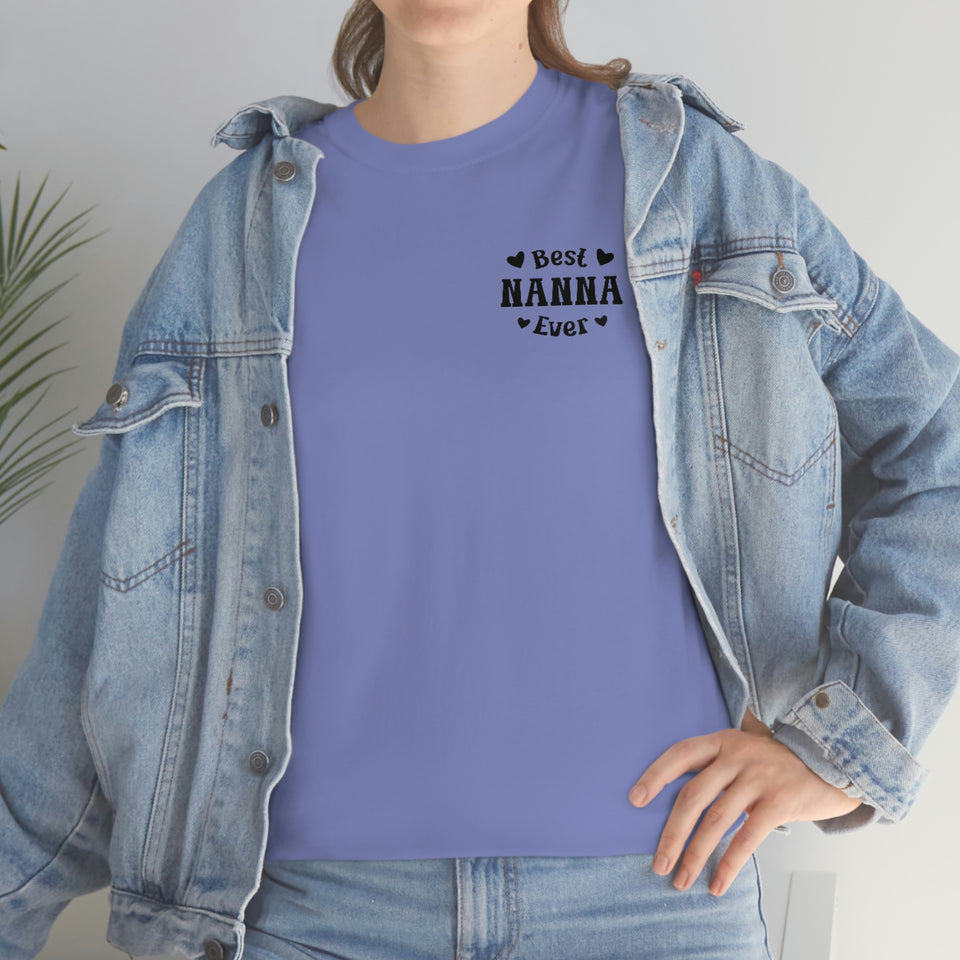 Best Nanna Ever Unisex Heavy Cotton Tee