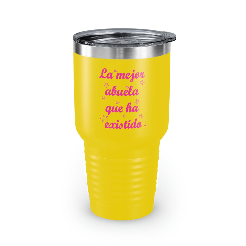 Best Grandma Ever Spanish Ringneck Tumbler, 30oz