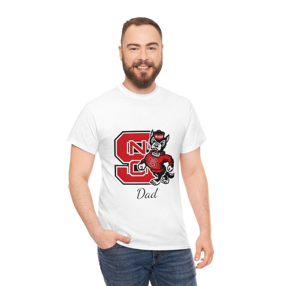 NC State Dad Unisex Heavy Cotton Tee