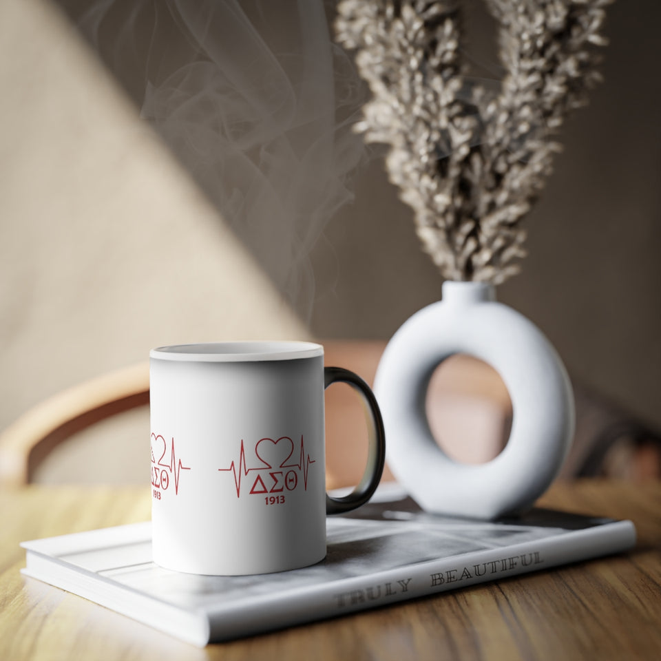 Delta Heartbeat Magic Mug, 11oz