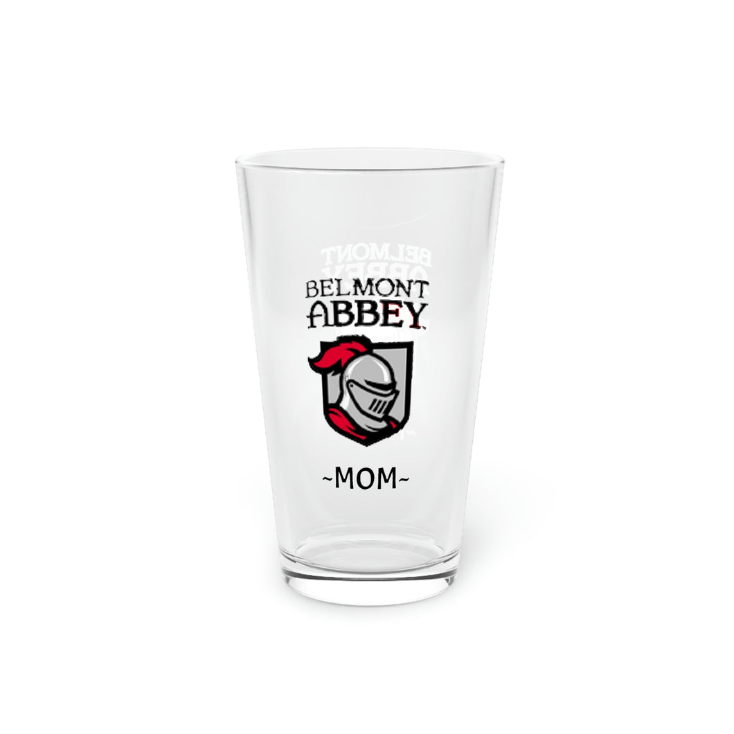 Belmont Abbey Mom Pint Glass, 16oz