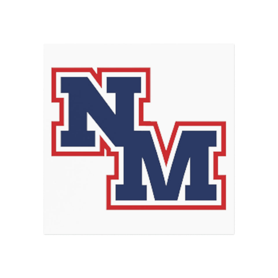 North Meck High School Square Magnet