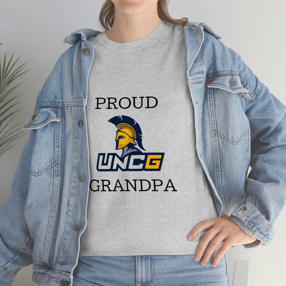 Proud UNCG Grandpa Cotton Tee