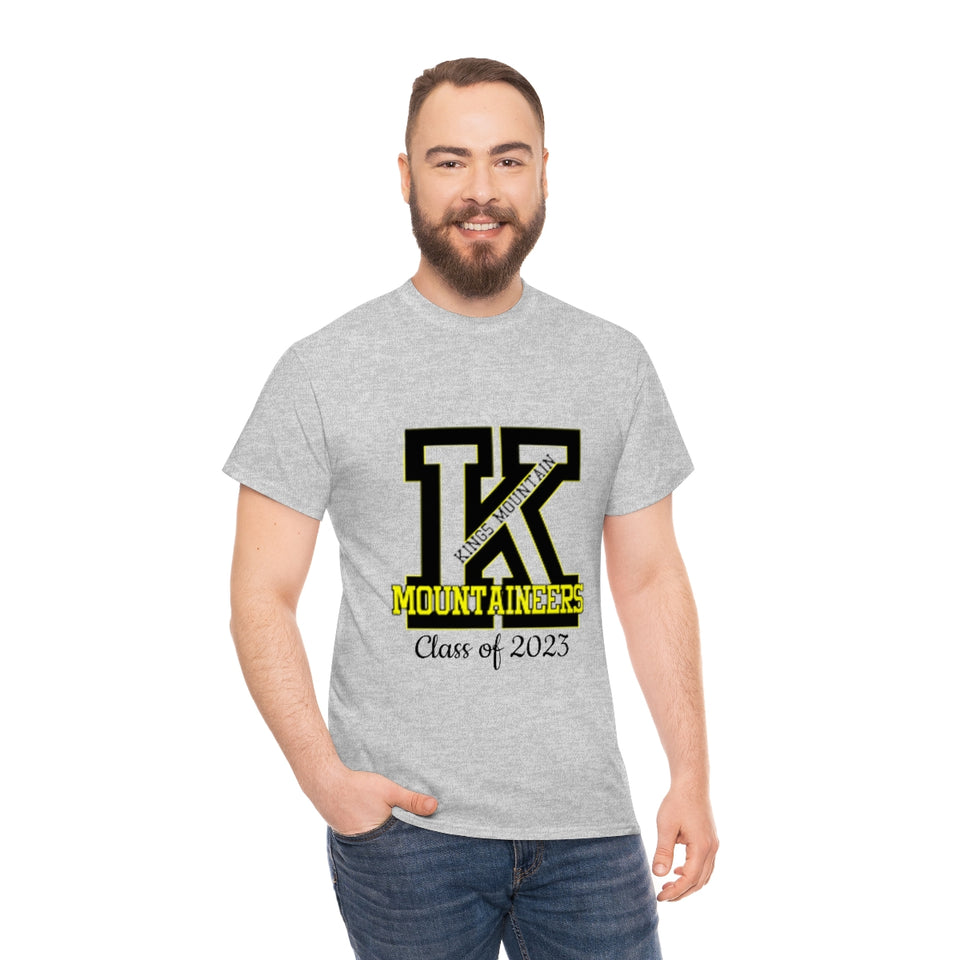 Kings Mountain High School Class of 2023 Unisex Heavy Cotton Tee