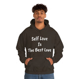 Self Love Is The Best Love Unisex Heavy Blend™ Hooded Sweatshirt