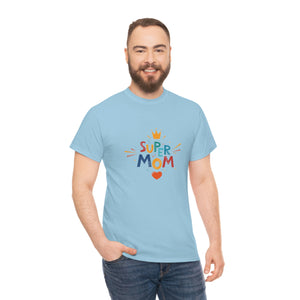 Super Mom Unisex Heavy Cotton Tee