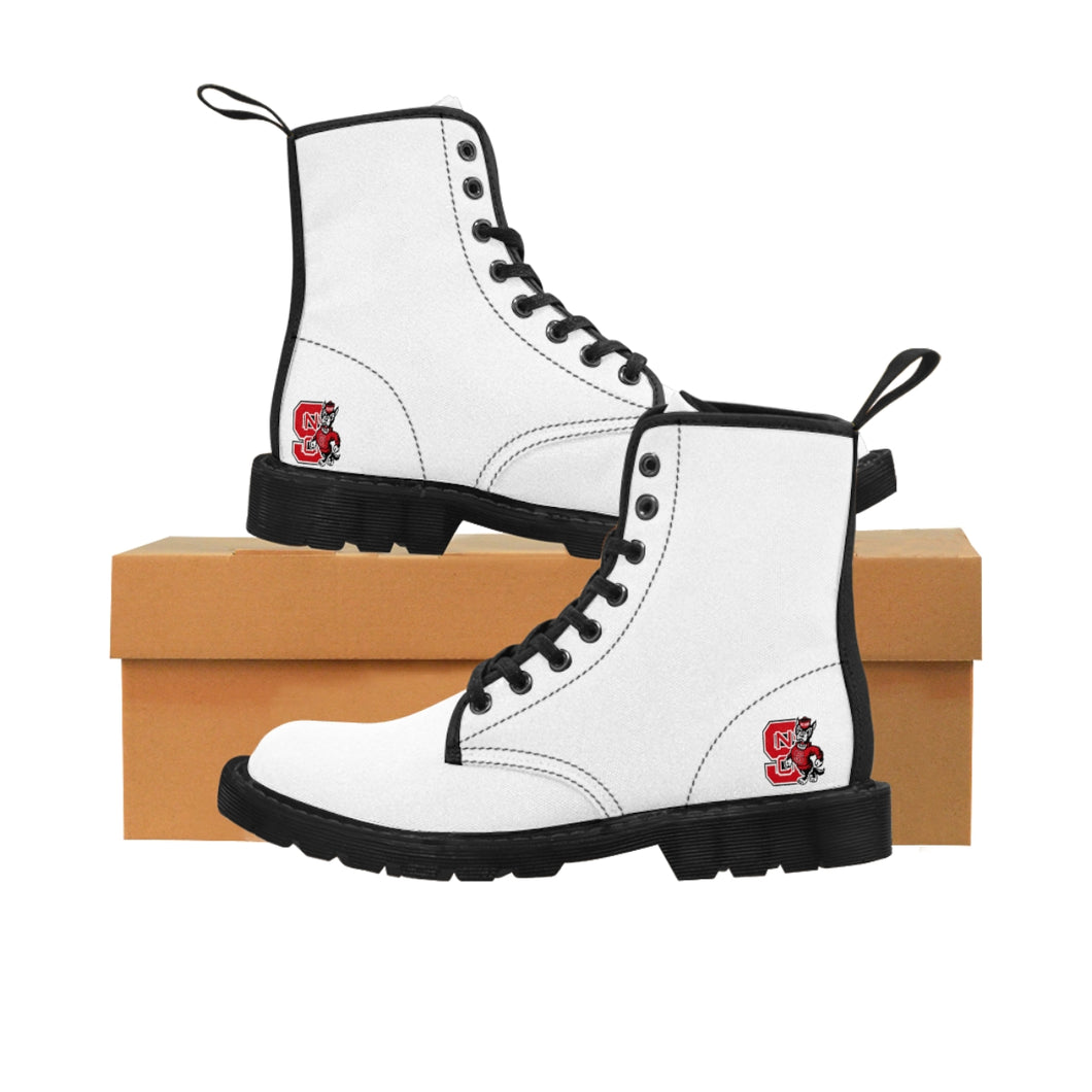 NC State Men's Canvas Boots
