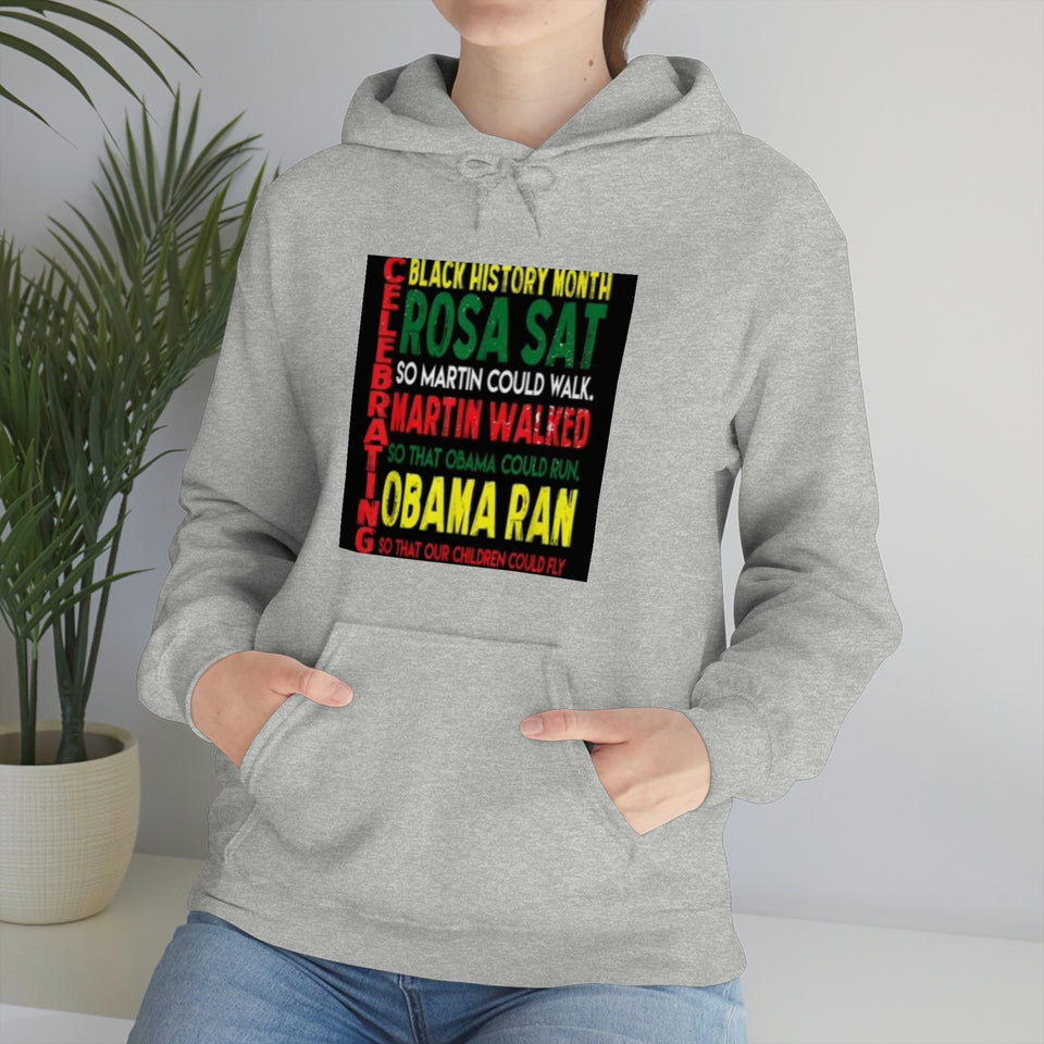 Celebrating Black History Month Unisex Heavy Blend™ Hooded Sweatshirt