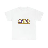 Omega Psi Phi Unisex Heavy Cotton Tee