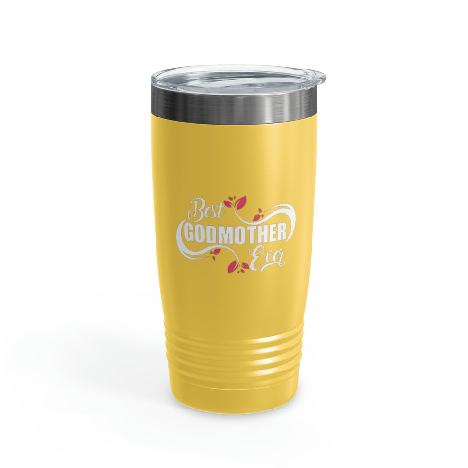 Best Godmother Ever Ringneck Tumbler, 20oz