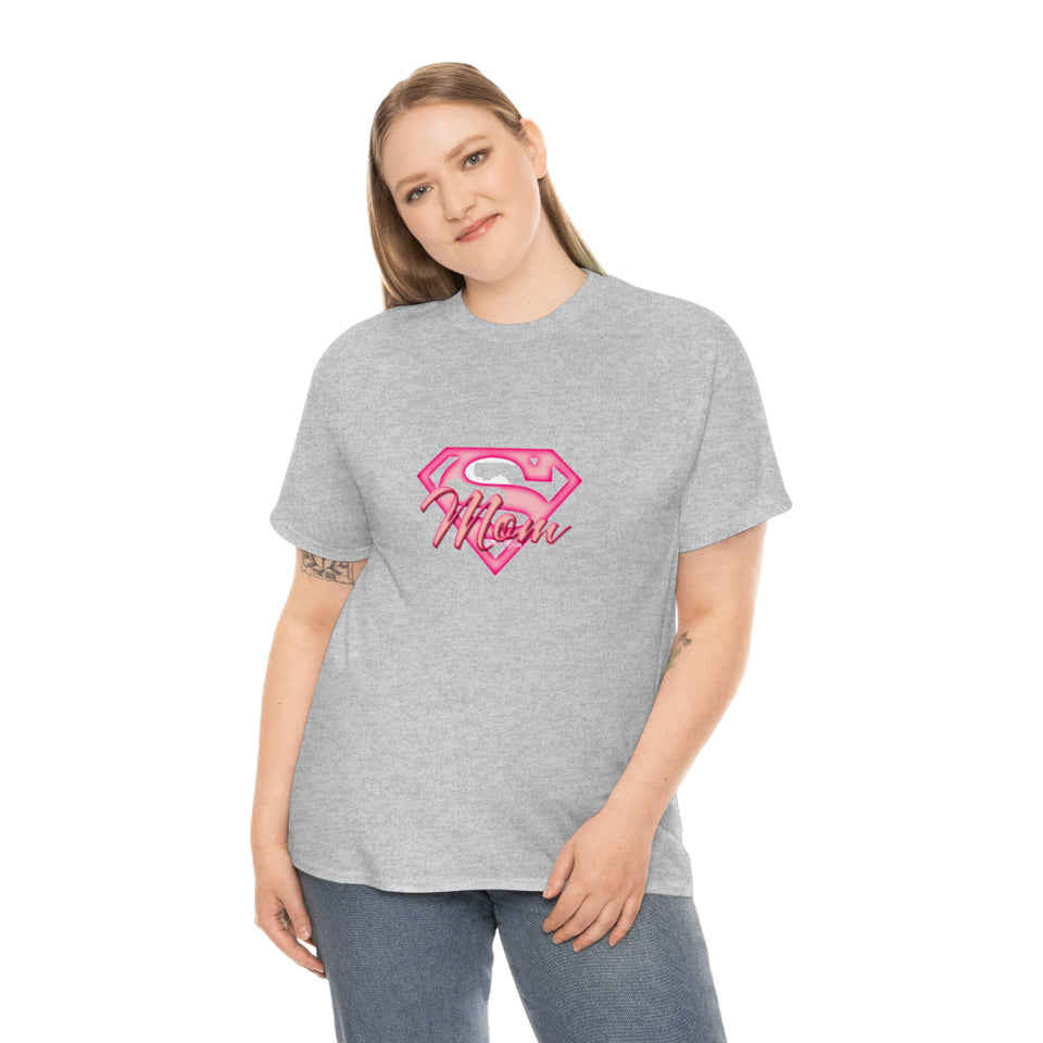 Today's Single Mom Superwoman Unisex Heavy Cotton Tee