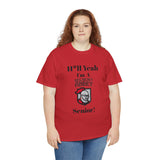 H*ll Yeah! Belmont Abbey Senior Unisex Heavy Cotton Tee