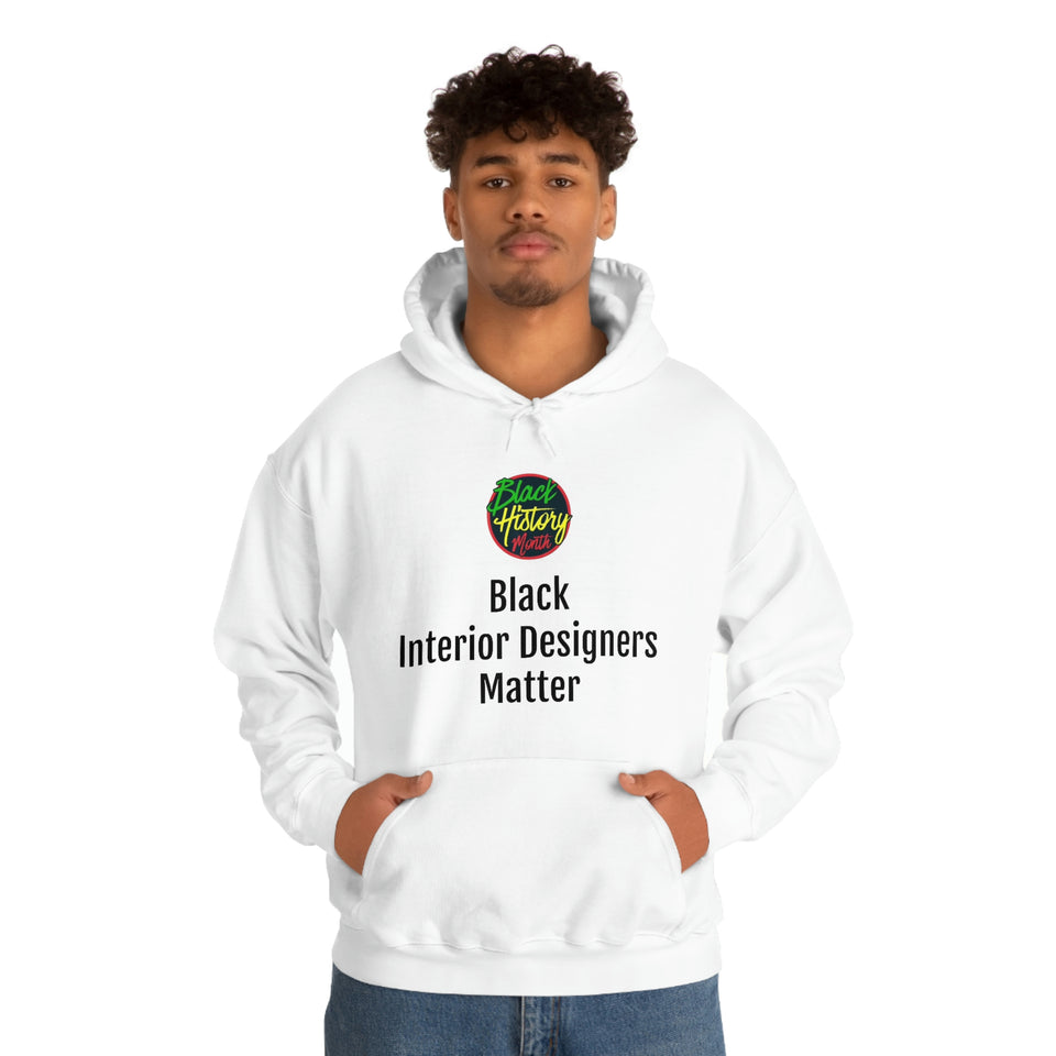 Black Graphic Designers Matter Hooded Sweatshirt