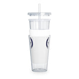 Dallas Cowboys Plastic Tumbler with Straw