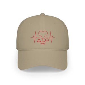 Delta Heartbeat Low Profile Baseball Cap