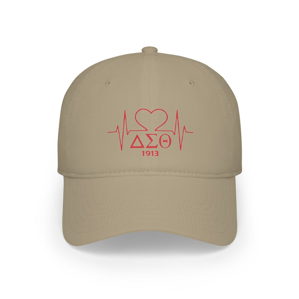 Delta Heartbeat Low Profile Baseball Cap
