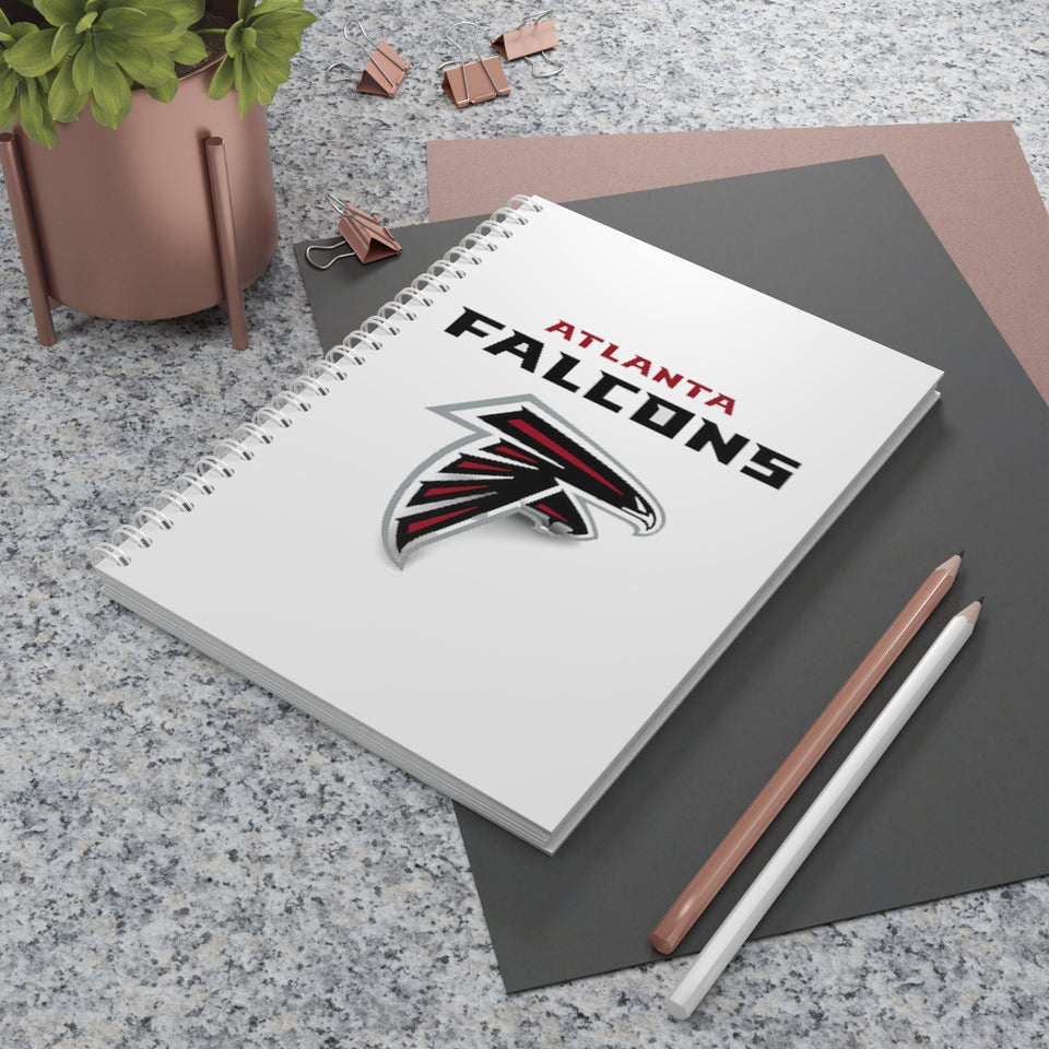 Atlanta Falcons Spiral Notebook