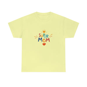 Super Mom Unisex Heavy Cotton Tee