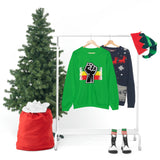 Black Fist Unisex Heavy Blend™ Crewneck Sweatshirt