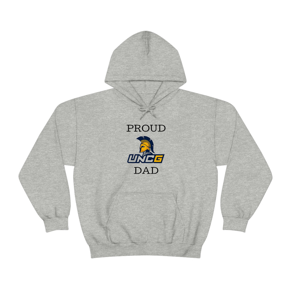 Proud UNCG Dad Hooded Sweatshirt